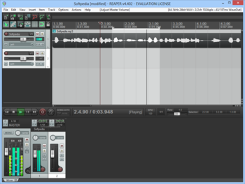 REAPER screenshot
