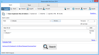 Reasonable NoClone Home Edition screenshot
