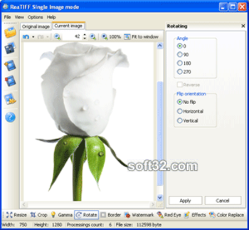ReaTIFF - Image converter to TIFF screenshot 3