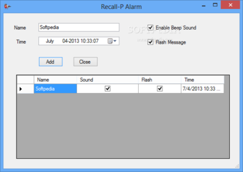 Recall-P screenshot 2