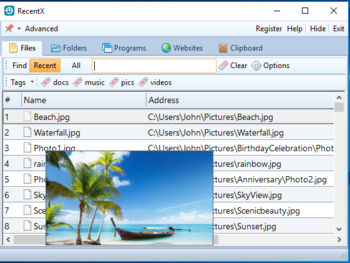 RecentX screenshot 7