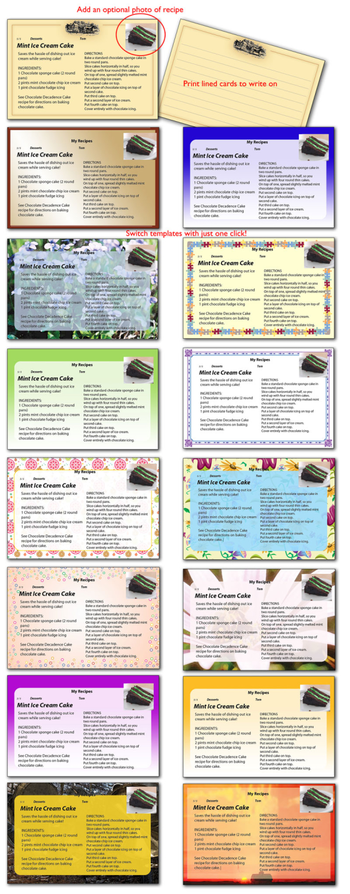 Recipe Card O-Matic screenshot 2