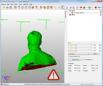 ReconstructMe screenshot