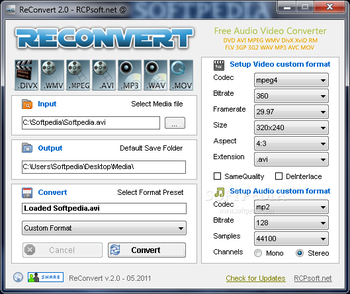 ReConvert screenshot