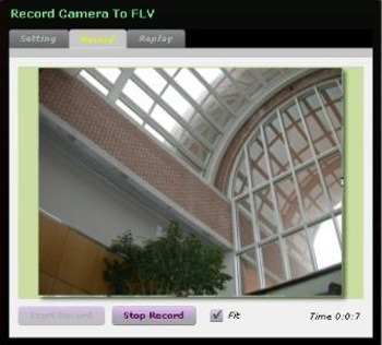 Record Camera To FLV screenshot