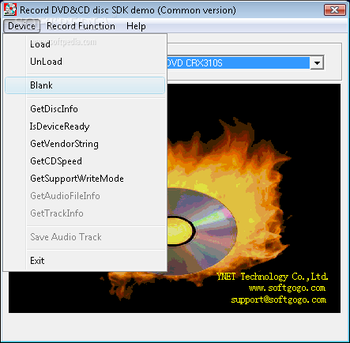 Record DVD&CD SDK screenshot 2