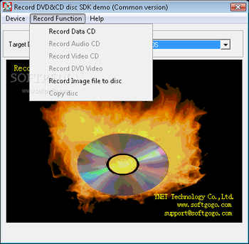 Record DVD&CD SDK screenshot 3