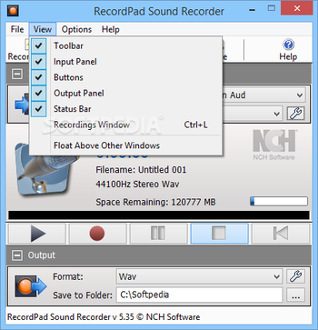 RecordPad Sound Recorder screenshot 3