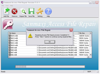 Recover Access Database Tool screenshot