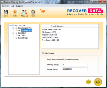 Recover Data for Digital Media screenshot 2