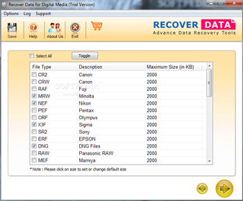 Recover Data for Digital Media screenshot 3