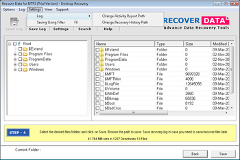 Recover Data for NTFS screenshot 6