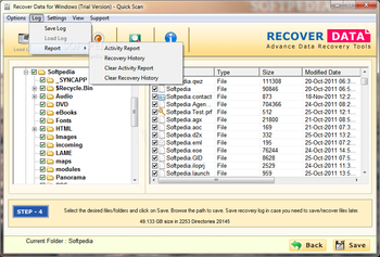 Recover Data for Windows screenshot 5