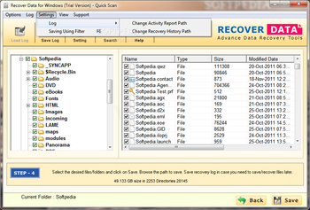 Recover Data for Windows screenshot 6