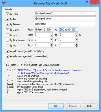 Recover My Email for Microsoft Outlook screenshot 3