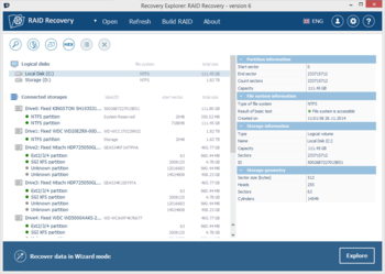 Recovery Explorer RAID screenshot 3