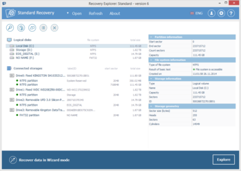 Recovery Explorer Standard screenshot 4