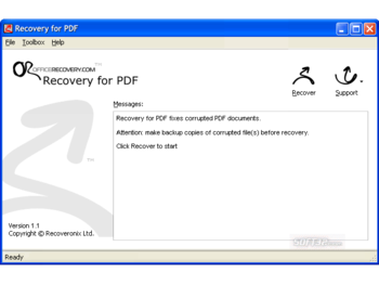 Recovery for PDF screenshot 3