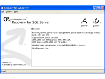 Recovery for SQL Server screenshot 3
