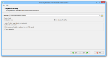 Recovery Toolbox File Undelete Free screenshot 3