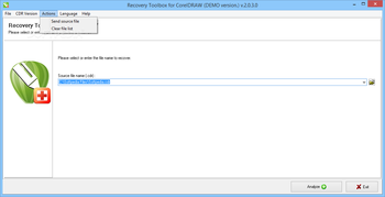 Recovery Toolbox for CorelDraw screenshot 3