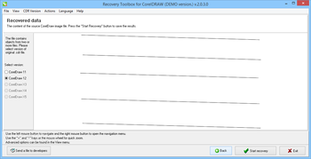 Recovery Toolbox for CorelDraw screenshot 4