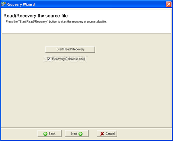 Recovery Toolbox for Outlook Express screenshot 3