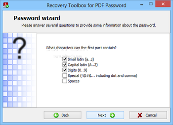 Recovery Toolbox for PDF Password screenshot 4