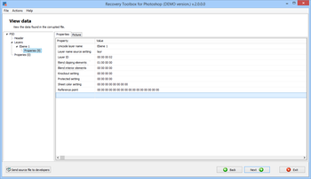 Recovery Toolbox for Photoshop screenshot 6