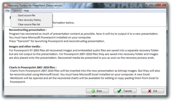 Recovery Toolbox for PowerPoint screenshot 2