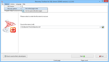 Recovery Toolbox for SQL Server (formerly SQL Server Recovery Toolbox) screenshot 2