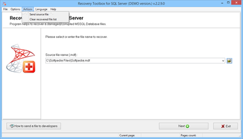 Recovery Toolbox for SQL Server (formerly SQL Server Recovery Toolbox) screenshot 3