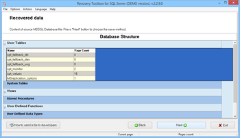 Recovery Toolbox for SQL Server (formerly SQL Server Recovery Toolbox) screenshot 4