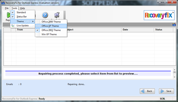 RecoveryFIX for Outlook Express screenshot 2