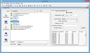 reCsv Editor screenshot