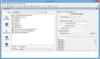 reCsv Editor screenshot 2