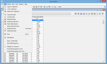 reCsv Editor screenshot 4