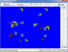Red and Green Bugs screenshot