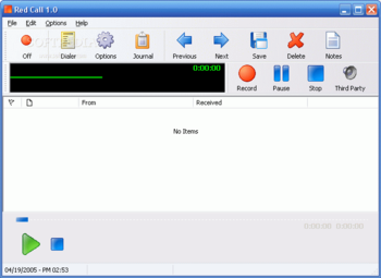 Red Call Recorder screenshot