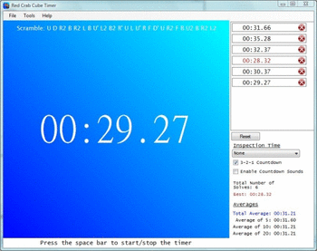 Red Crab Cube Timer screenshot