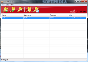 Red Data Safe screenshot