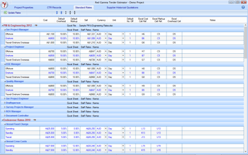 Red Gamma Tender Estimator screenshot 2