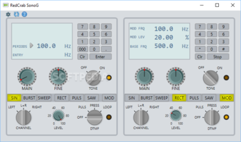 RedCrab SonoG screenshot