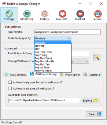 Reddit Wallpaper Changer screenshot 2