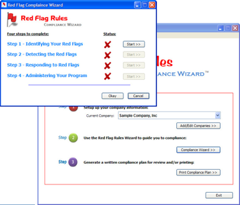 RedFlagWizard screenshot