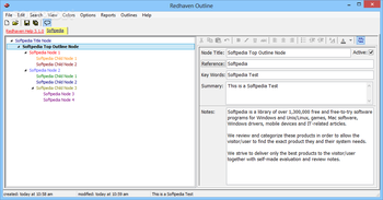 Redhaven Outline screenshot