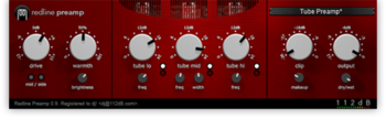 Redline Preamp screenshot