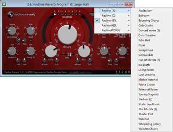 Redline Reverb screenshot 2