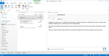 Redmine Outlook Addin screenshot