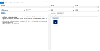 Redmine Outlook Addin screenshot 4